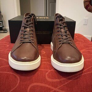Frye size 10 brown high top casual sneaker